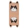A set of magnetic bookmark for books Calligrata 4 pieces, "Cats", mix