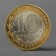 Coin "10 rubles 2010 All -Russian census"