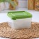 A set of food containers "Cascade", 14 × 14 × 5.5 cm, 700 ml, 3 pcs, color mix