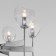 Smart ceiling lamp Arrista, 60W, E14, 65x65x50 cm