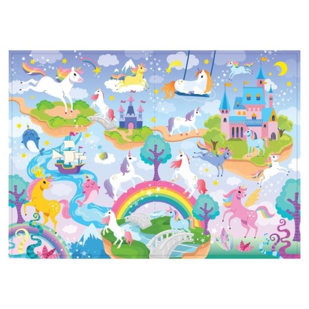 Book with luminous stickers "Country of Wonders", 60 stickers, 4 p.-1