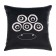 Decorative pillow Irony, size 40x40 cm