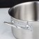 Pan, 3 l, d = 21.5 cm, h = 9.5 cm, metal lid, triple bottom, induction