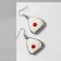 Earrings plastic "Sushi" roll, color