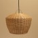 Lamp ceiling from the rattan "Daniel" 1x120W, E27, 45x45x30 cm
