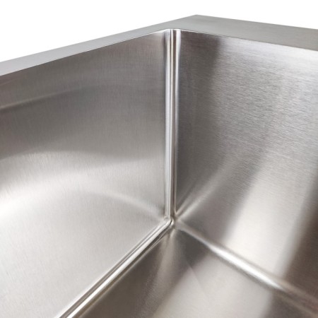 Kitchen sink Gerda GS 6045 S, 600x450 h = 200 mm, color satin-2