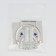 Prize medal 193 diam 3.5 cm. 2 place, tricolor. Color ser. Without a tape