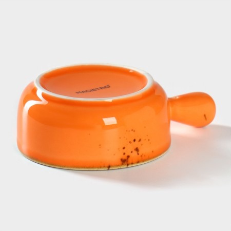 Porcelain magisto magistro "Cerera", 100 ml, d = 7.5 cm, color orange color-3
