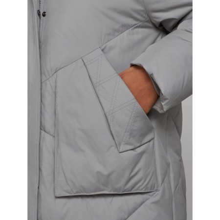 Winter jacket, size 52, light-gray color-11