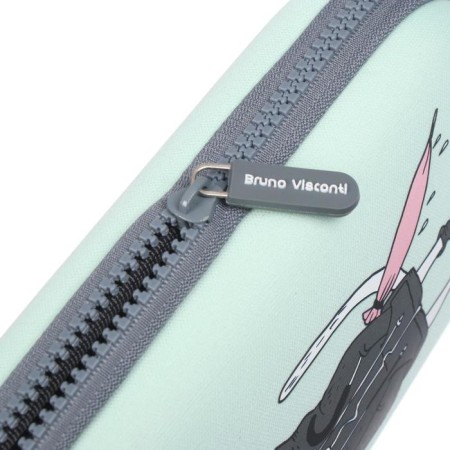 School backpack Bruno VisConti "Hedgehog", 40 x 30 x 19 cm, ergonomic back, pencil case as a gift-17