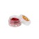 Glitter Figure "Hearts", red