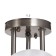 Belinda chandelier 3x40W E27 bronze 49x19x23cm