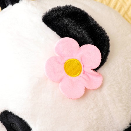 Soft toy "Panda" with flowers, 45 cm-1