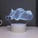 S soat "Dog" LED 7 colors USB/from the batteries white Risalux
