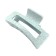 Solomeya hair crab, made of natural wheat, rectangular, mint color