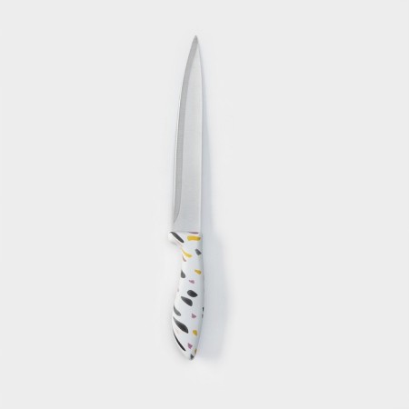 Knife cutting shade Sparkle, blade 20 cm, white color-2