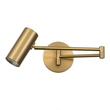 Wall lamp EVOLUCE. Sle201021-01. Zoom. 1x5 W, GU10, 4000K, 12x13.5 cm, brass color