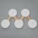 Chandelier 625361/5 LED 65W 3 modes 3000-6000k light wood 80x47x5 cm Bayerlux
