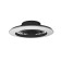 Mantra Alisio, LED, 5900lm, 2700-5000K, 195 mm, black color, black