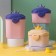 Container for storage of baby food "Crown", 400 ml., Small, pink color