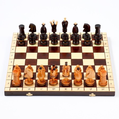 Chess Polish Madon "Royal", 49 x 49 cm, King H-12 cm, Pig H-6 cm-3