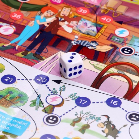 Board game walnut broken for children "Big Adventure", 2-4 players, 3+-3