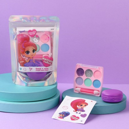 A set of children's cosmetics with stickers "Million Likes"-1