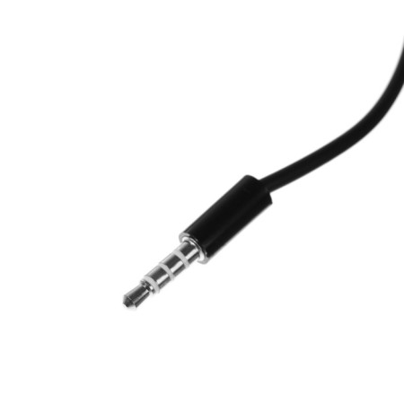 Audio-adapter cable Luazon, Jack 3.5 (4pin) (M) -2xjack 3.5 (3 PIN) (F), for micro and headphones-3