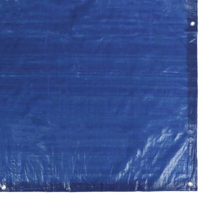 Protective tent, 8 × 6 m, density 60 g/m², rifle steps 1 m, tarpaulin, UV, blue-12