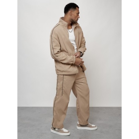 Sports suit men's, size 52, beige color-15