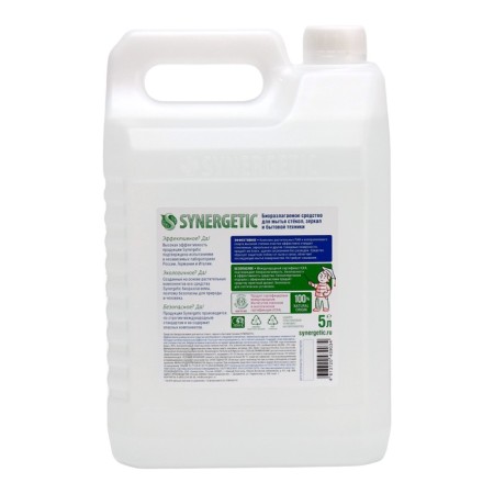 The detergent "Synergetic", for windows and mirrors, 5 liters-9