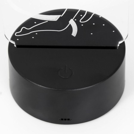 Touchdress “gymnast” LED 7 colors USB/from black batteries-10