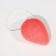 Natural sponge of coding for washing, pink clay extract