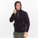 Hoods male, black color 52