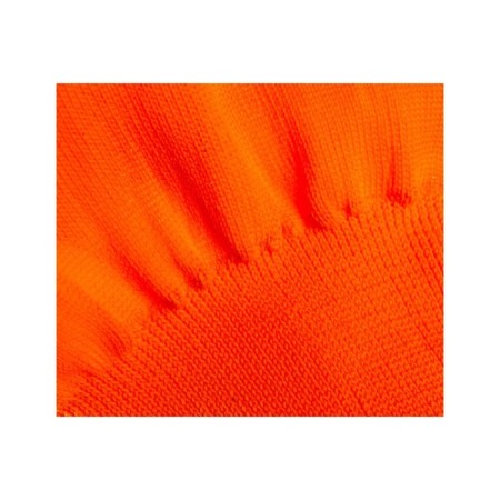 Gloves of nylon garden, knitting class 13, with PVC points, size 10, orange-4