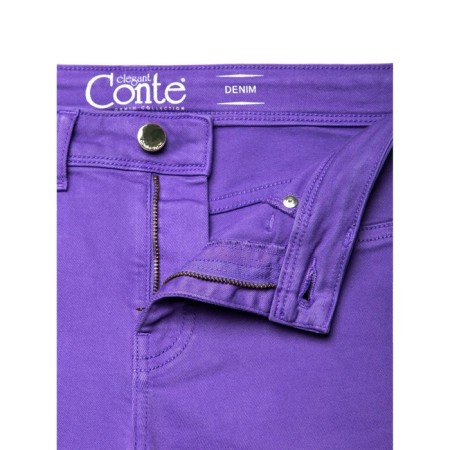 Women's jeans modeling CONTE ELEGANT, size S, color Royal Violet-7