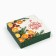 Folding box “Happy New Year!”, Oranges 14 x 14 x 3.5 cm, New Year