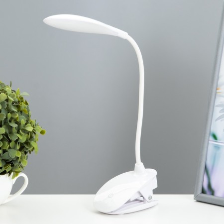 Lamp table sensor on the junction "NUVOOV" 3 modes LED 9W USB white 12.5x7x45.5cm Risalux 44250
