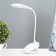 Lamp table sensor on the junction "NUVOOV" 3 modes LED 9W USB white 12.5x7x45.5cm Risalux 44250