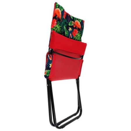 Swess chair, 85x64x86 cm, flamingos print-6