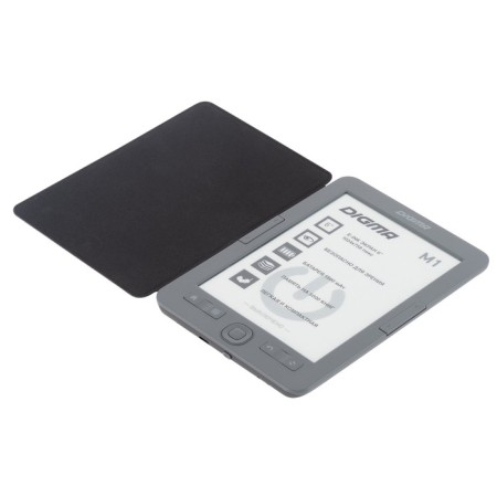 Digma M1, 6 "E-Ink, HD, 1024x758, 600 MHz, 4 GB, Micro SDHC, Gray.-6