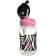 Drill - children's impotance with silicone tube "Happiness", 270 ml., Black/pink color