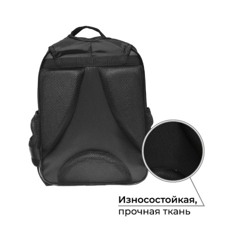 School backpack, 37 x 27 x 16 cm, ergonomic back, calligrata b "Sakura"-1