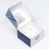Packaging for 4 cupcakes with a window, "best man", 16 x 16 x 10 cm