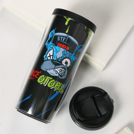 Thermostatic with the insert "All Fire" 350 ml, retains heat 2 hours-2