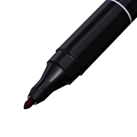 Permanent marker 2.0 mm centropen 2846, line 1 mm, blue color-6