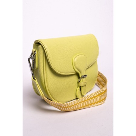 Cross-Body Bag, eco-leather, Ludor lemon, 21x8x18 cm-1