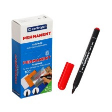 Permanent marker 3.3 mm centropen 2836, red color