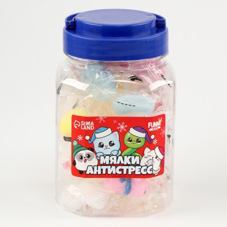 New Year's Anthistress Magic "Funny New Year", in a bank, packing 20 pcs.-4