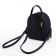 Women's backpack city, Textura, blue color